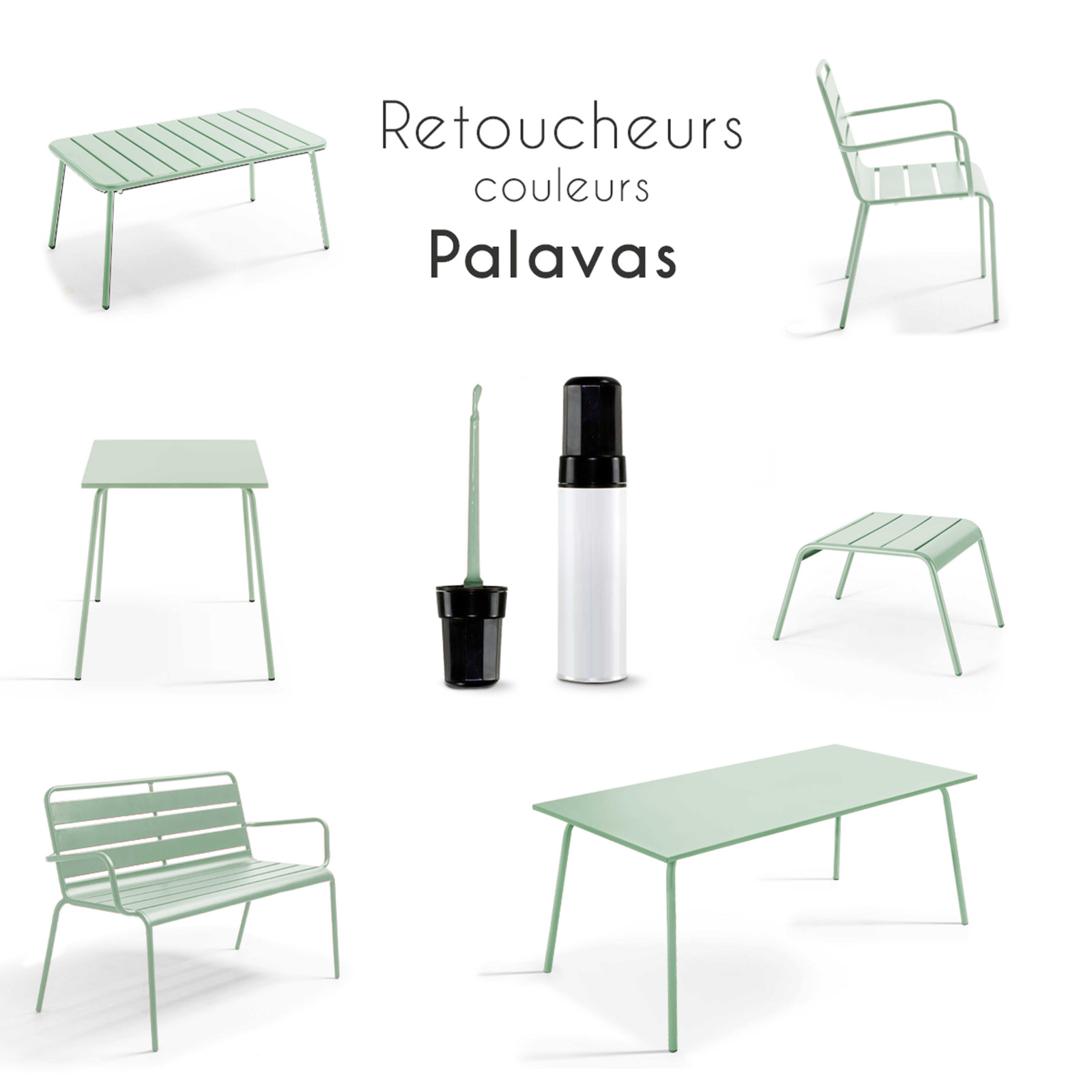 Tube retouche peinture pour mobilier PALAVAS