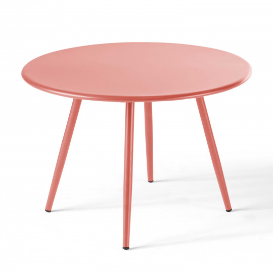 Table basse en métal ronde Ø40 cm | Oviala