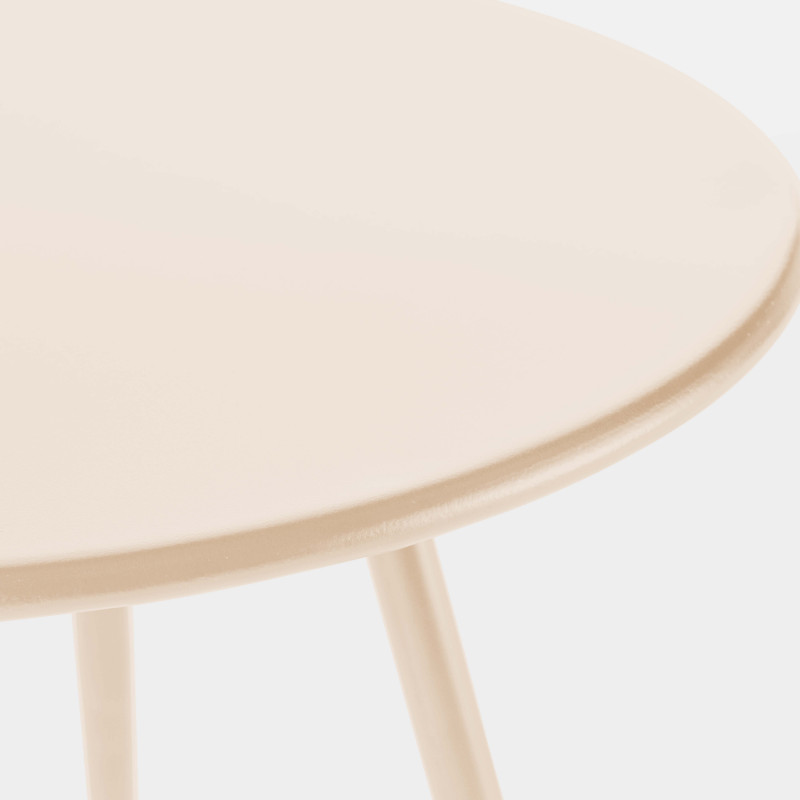 Tables gigognes en métal rondes Ø50 / Ø40 cm (2/4)