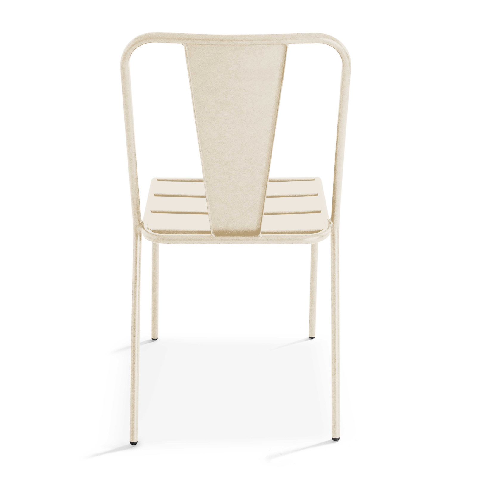 Chaise en métal bistrot