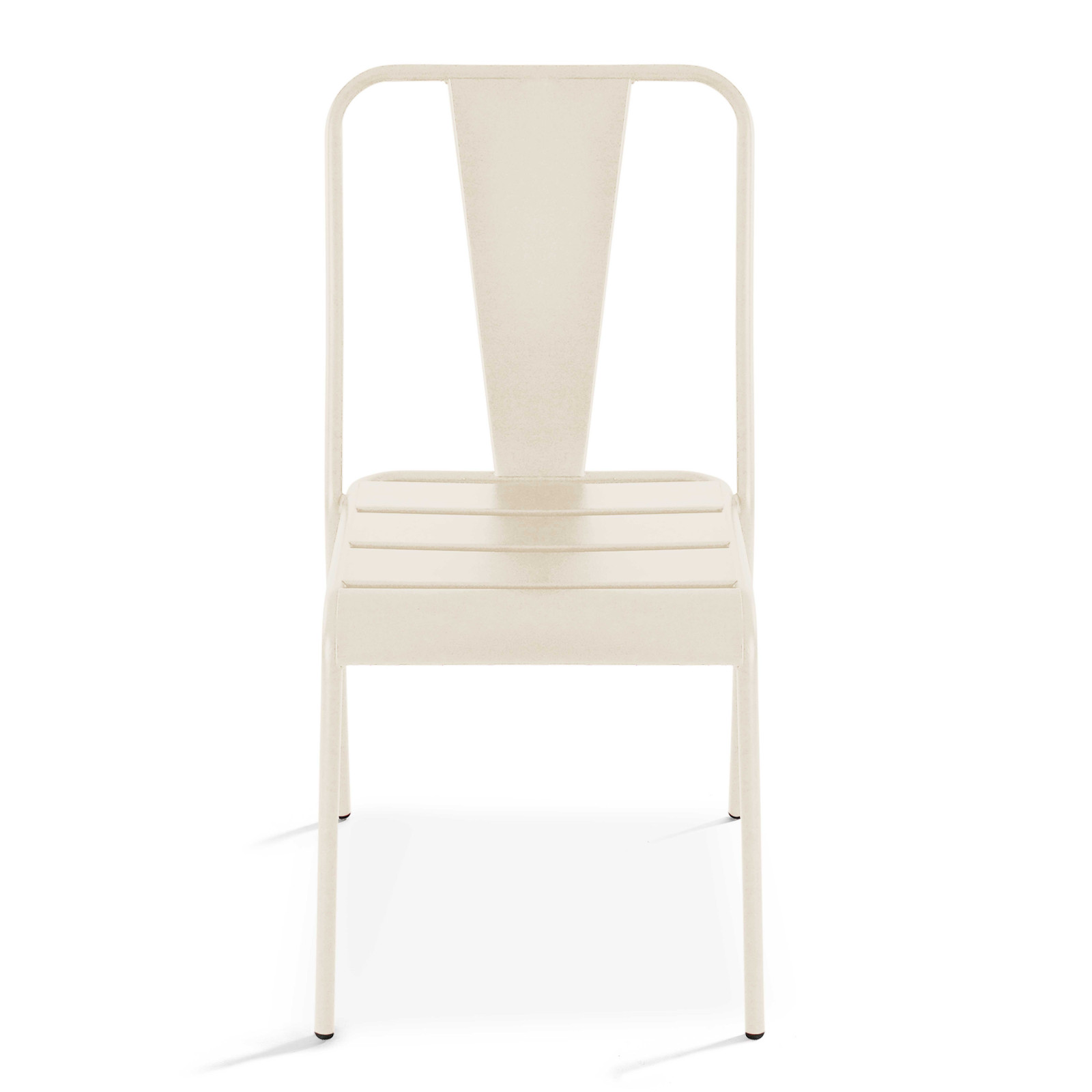 Chaise en métal bistrot