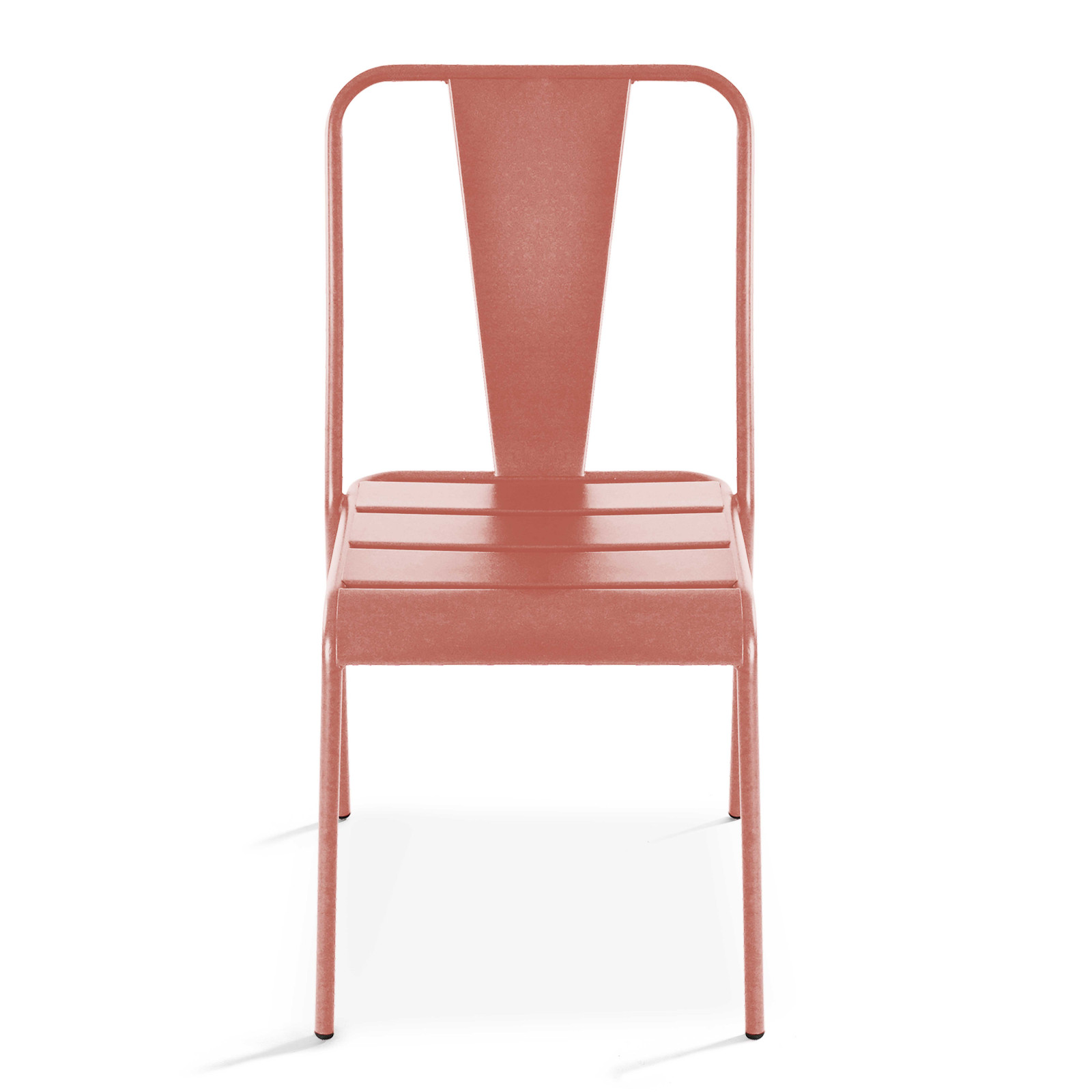 Chaise en métal bistrot