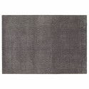 Tapis rectangulaire uni à poils longs en polypropylène