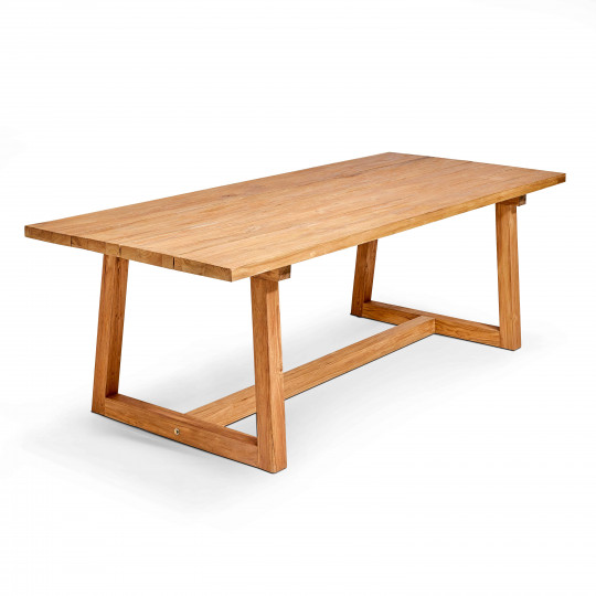 Table de jardin en teck recyclé 240 cm