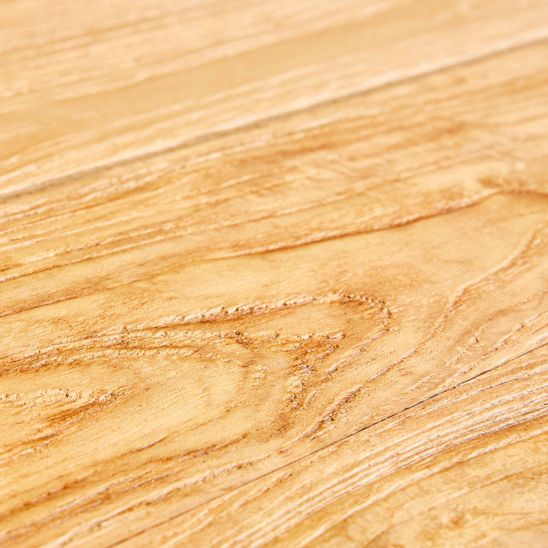 Table haute en teck recyclé 120 cm