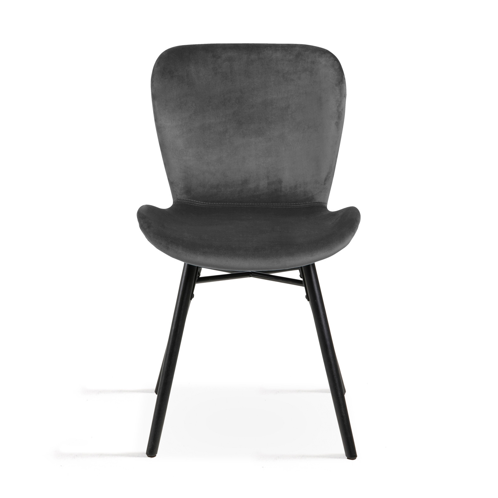 Lot de 2 chaises en velours Lot de 2 chaises en velours