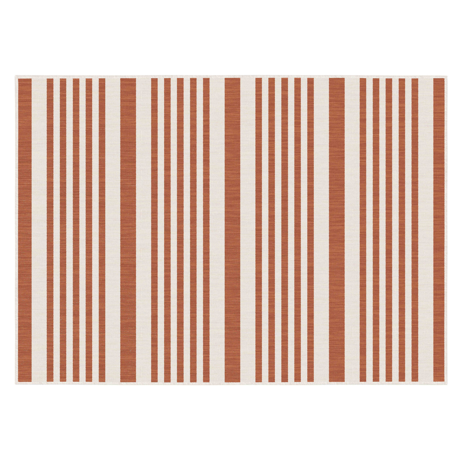 Tapis d'extérieur rectangulaire réversible en polypropylène