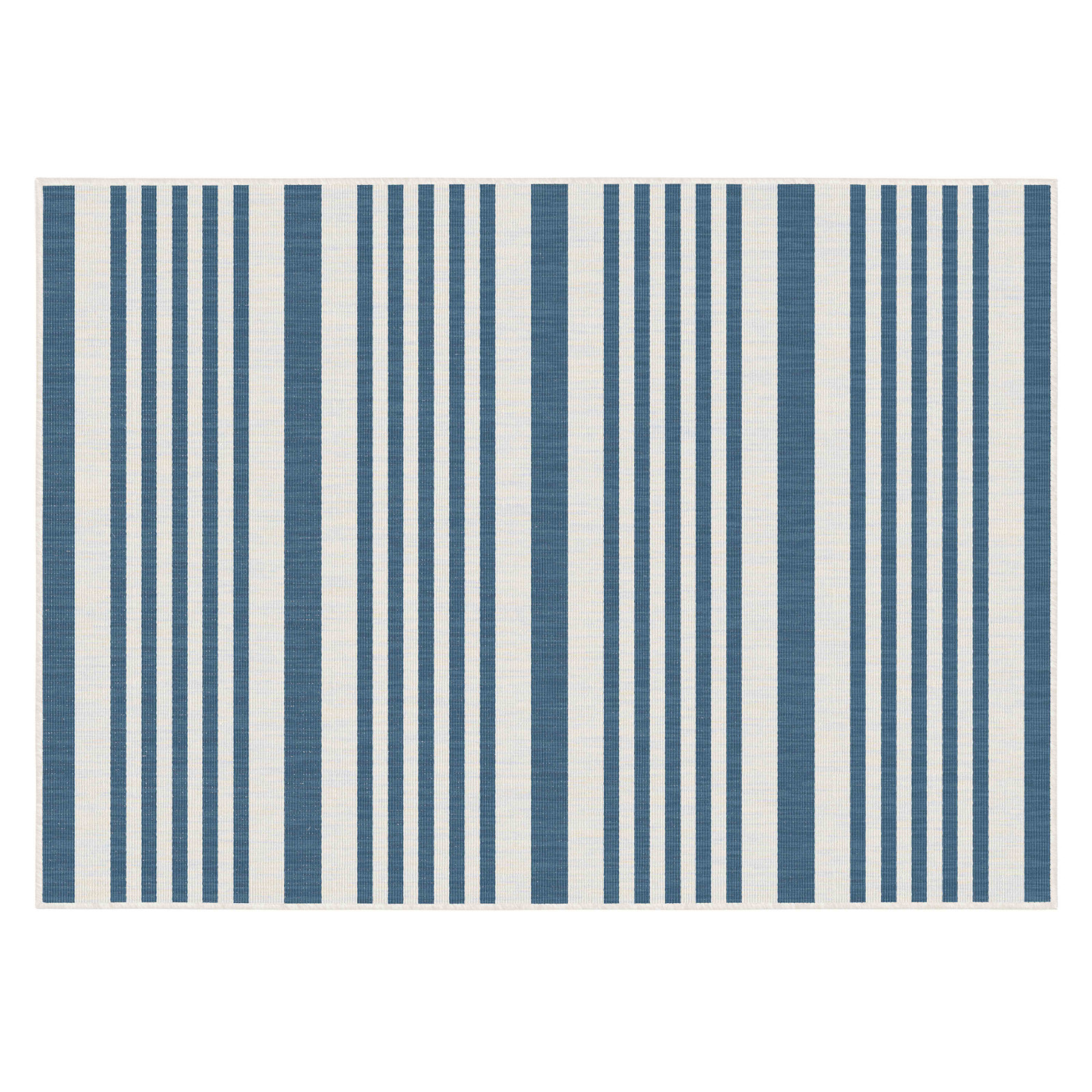 Tapis d'extérieur rectangulaire réversible en polypropylène