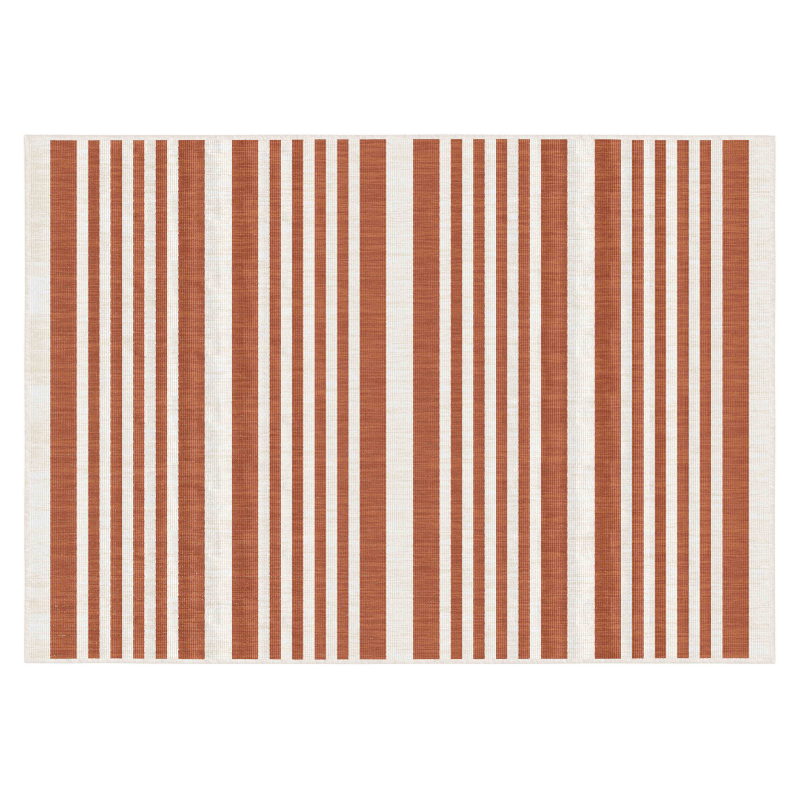 Tapis d'extérieur rectangulaire réversible en polypropylène