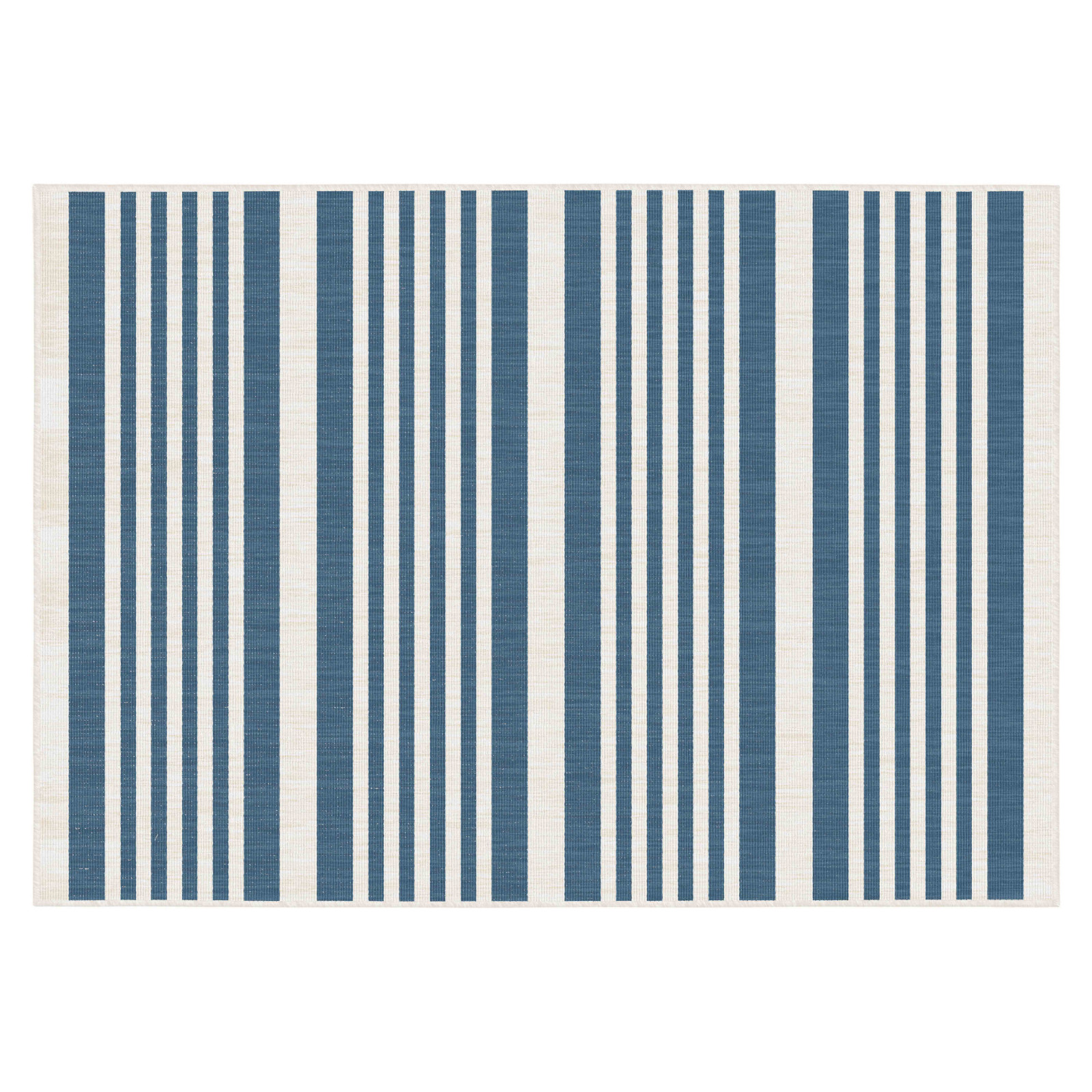 Tapis d'extérieur rectangulaire réversible en polypropylène