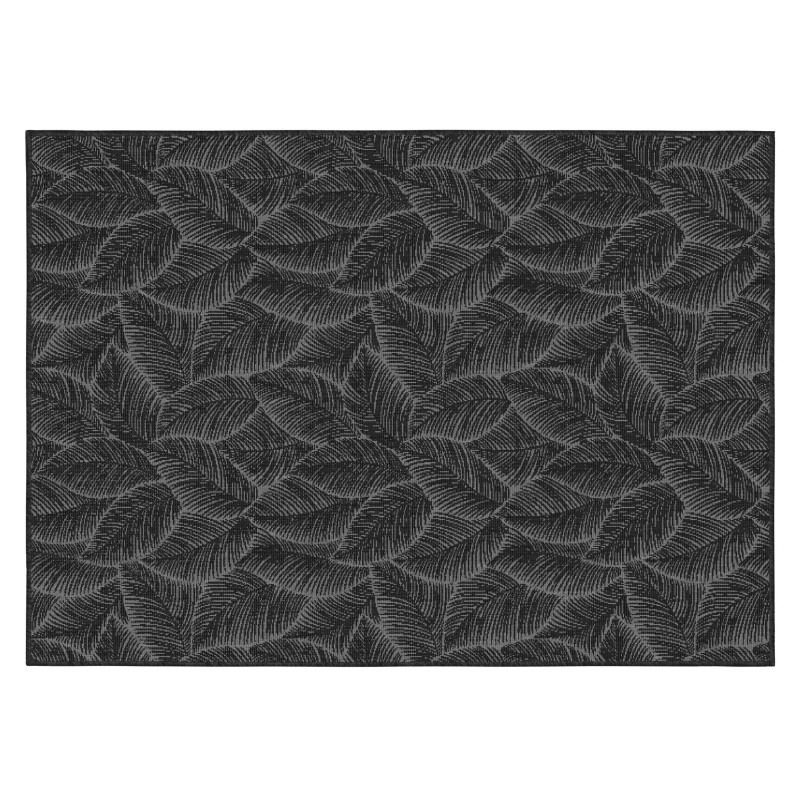 Tapis d'extérieur rectangulaire réversible en polypropylène