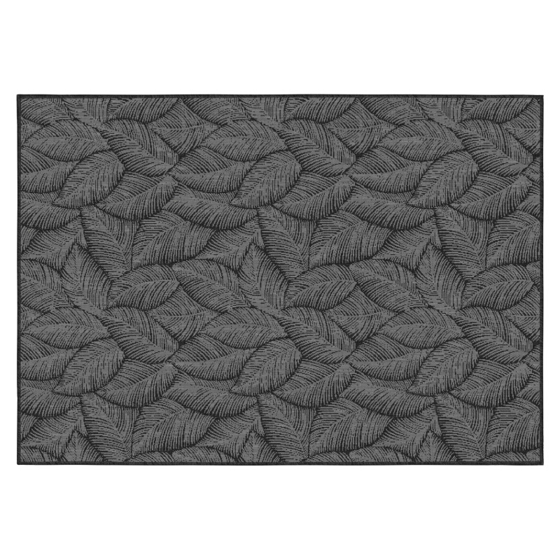 Tapis d'extérieur rectangulaire réversible en polypropylène