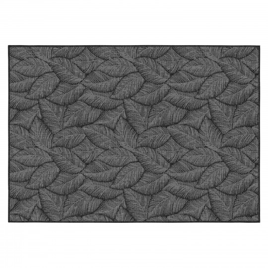 Tapis d'extérieur rectangulaire réversible en polypropylène
