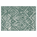 Tapis d'extérieur rectangulaire réversible en polypropylène