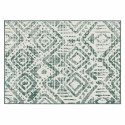 Tapis d'extérieur rectangulaire réversible en polypropylène