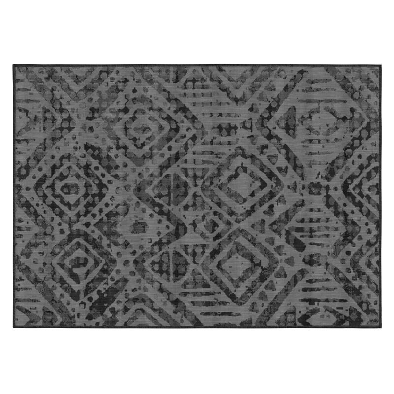 Tapis d'extérieur rectangulaire réversible en polypropylène (2/4)