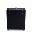 Meuble évier 2 portes pour cuisine extérieure