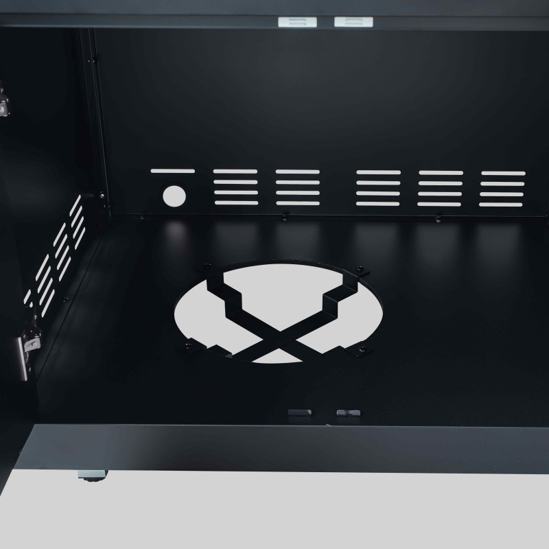 Meuble acier Barbecue gaz 4 + 1 brûleurs pour cuisine extérieure