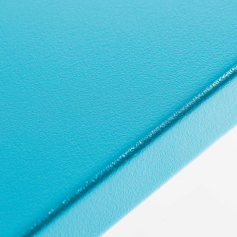 Table de jardin carrée 70 x 70 cm et 2 chaises en métal (2/6)