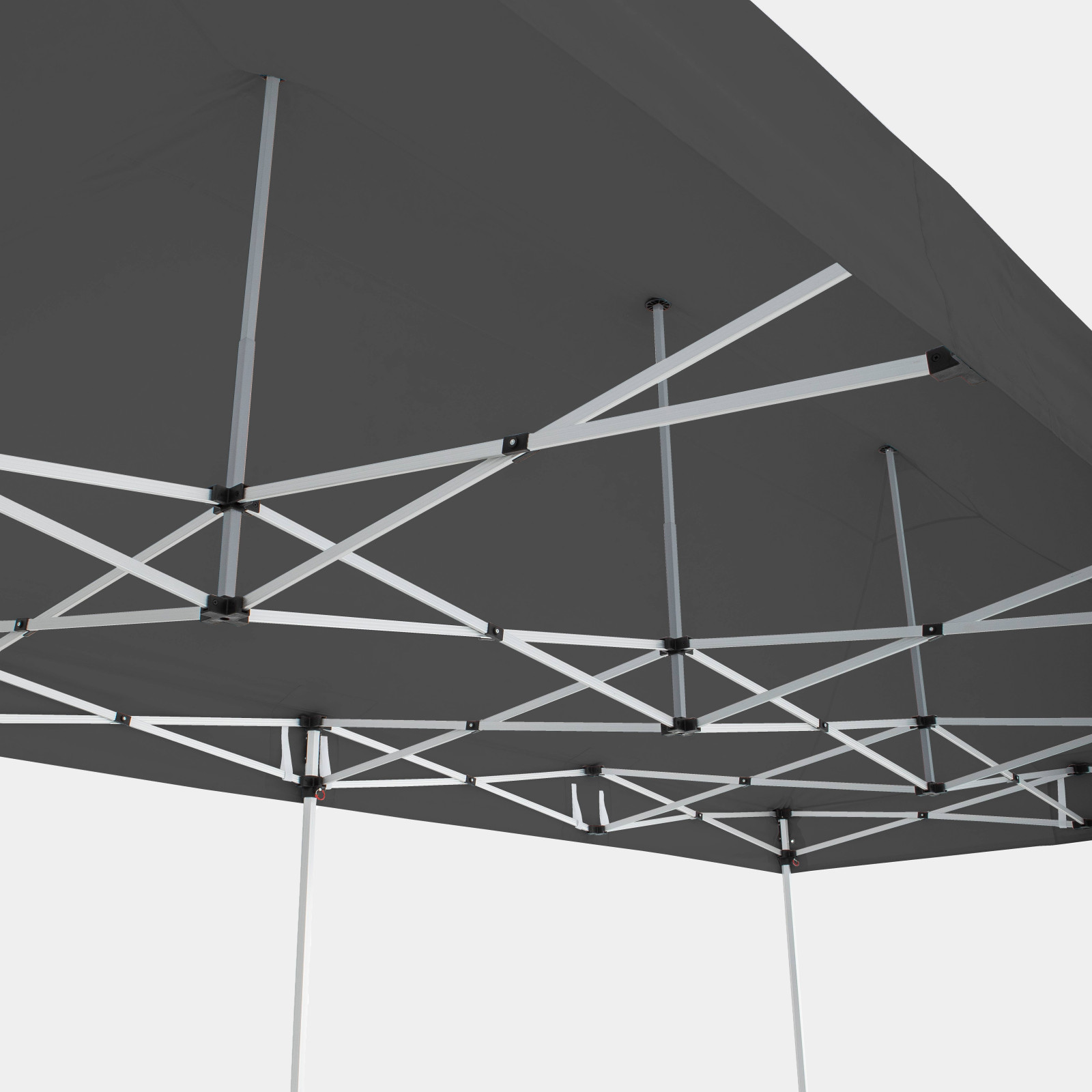 Ensemble tente pliante 3x6m 300g/m² 40mm + 6 poids de lestage