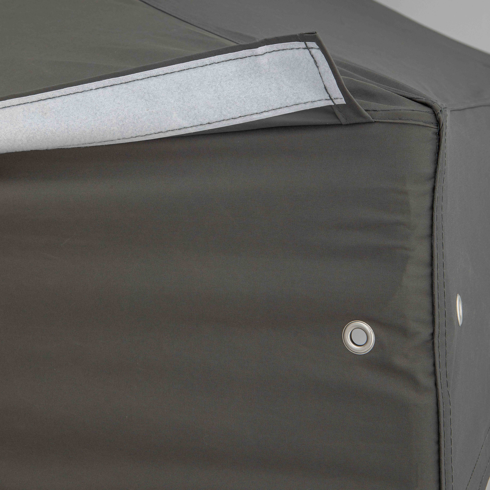 Ensemble tente pliante 4x4m 300g/m² 40mm + 4 poids de lestage