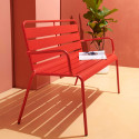 Banc de jardin en métal