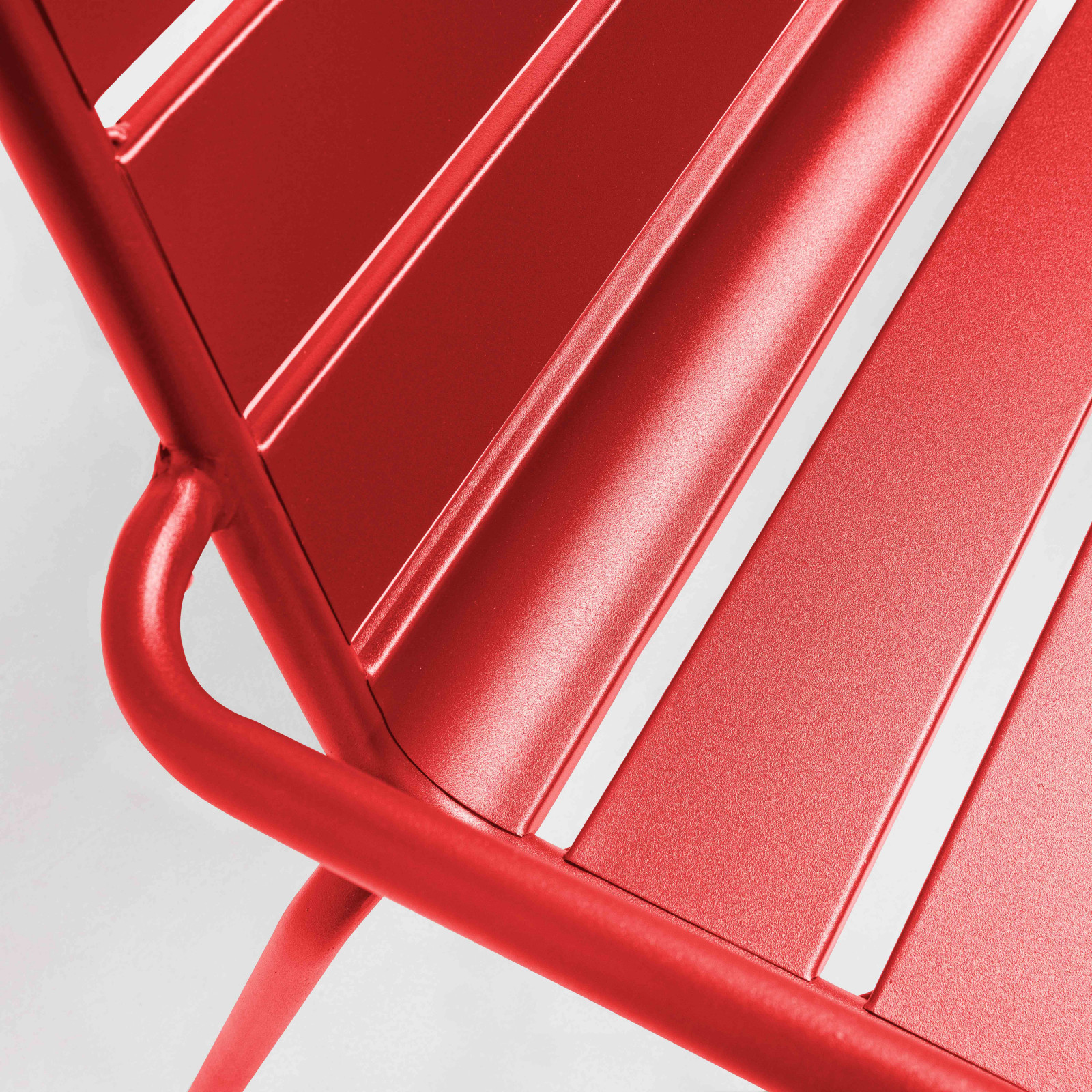 Banc de jardin en métal