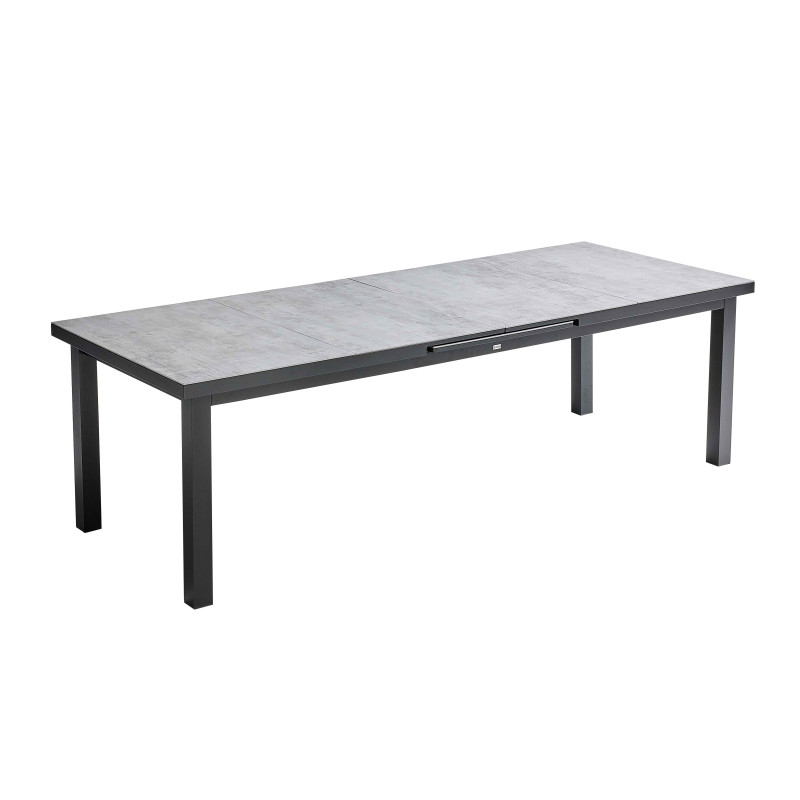 Table de jardin rectangulaire extensible (256/320 x 100 x 76 cm) Oviala