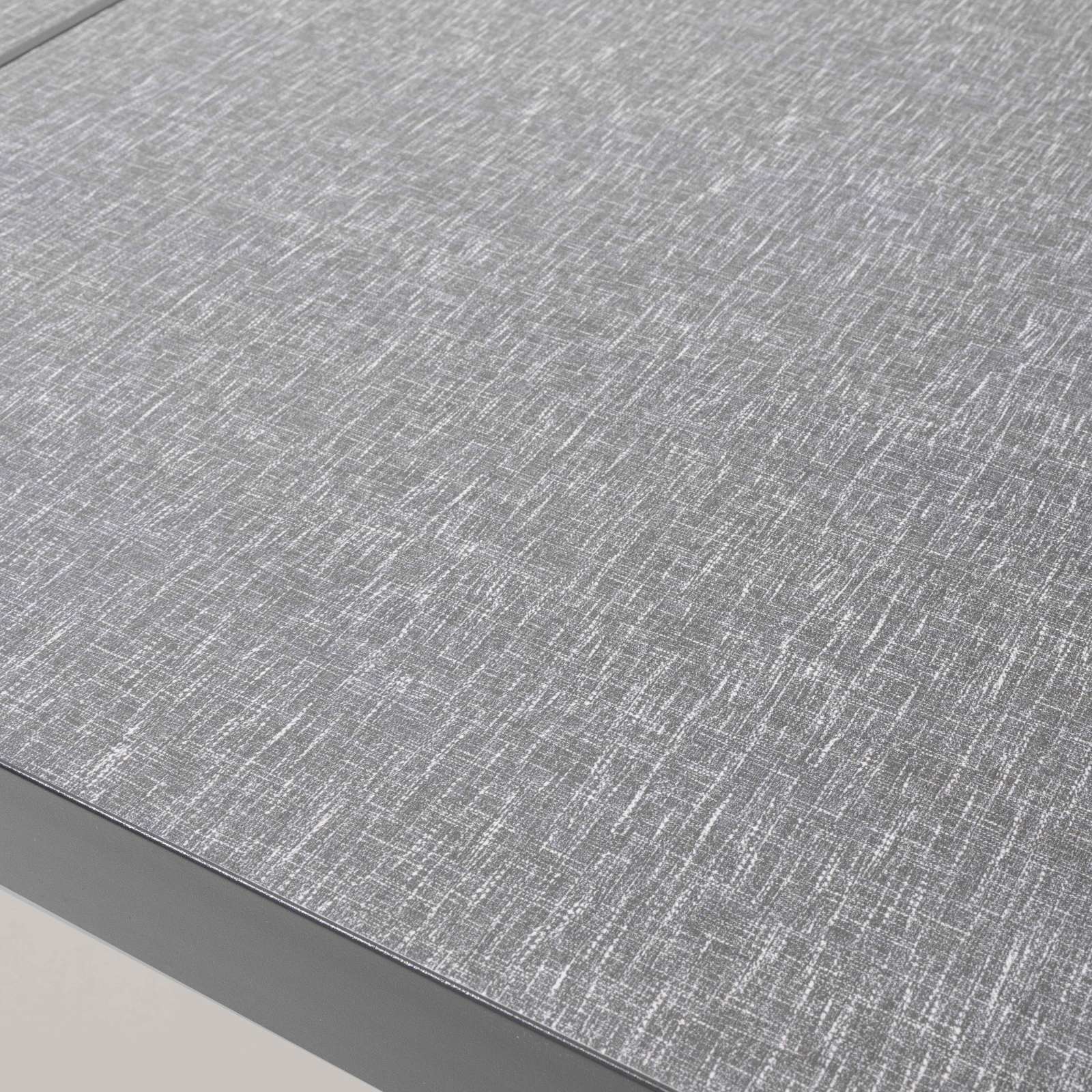 Table de jardin en céramique motif Fabric (182 x 121 x 74 cm)