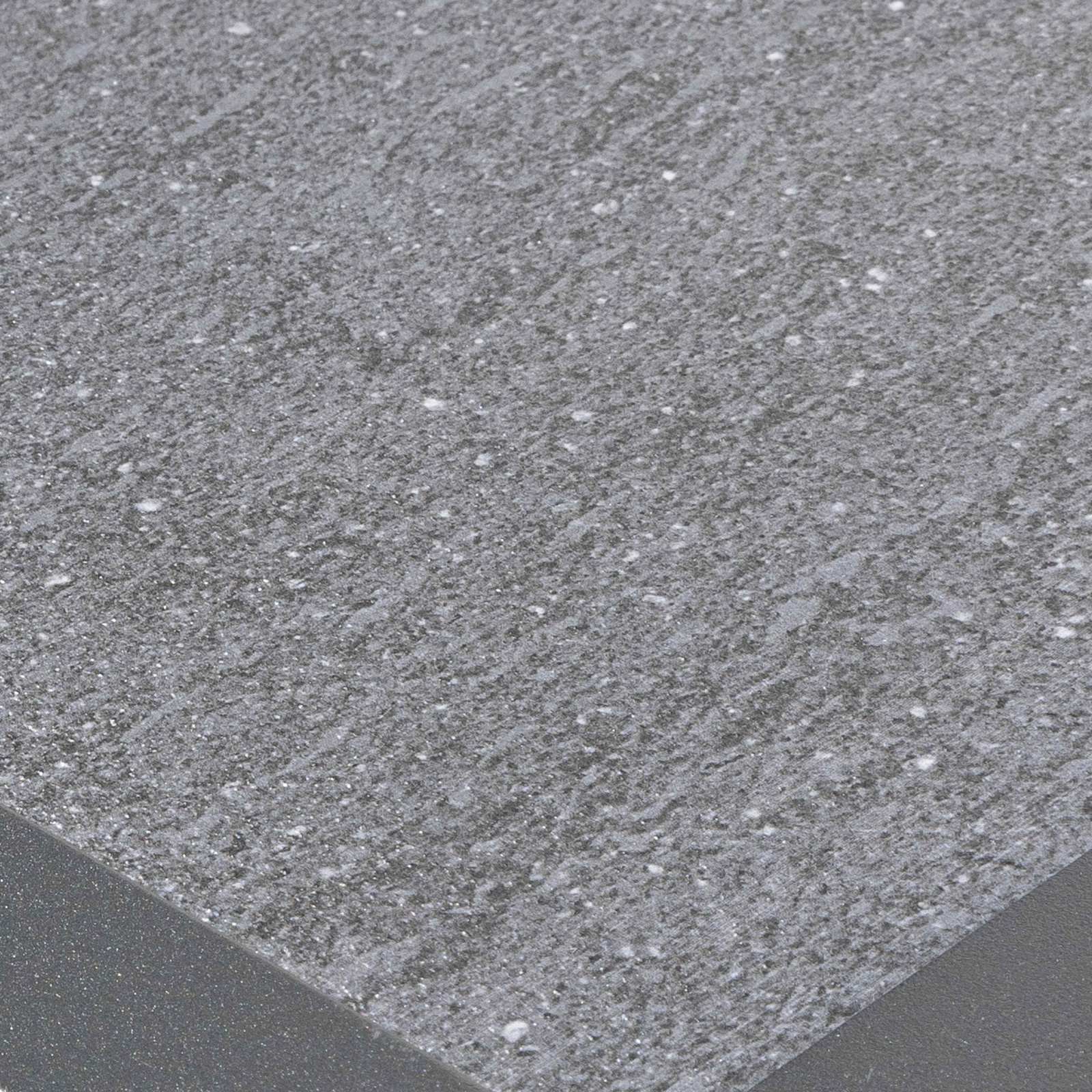 Table de jardin en céramique gris anthracite (185 x 95 x 74 cm)