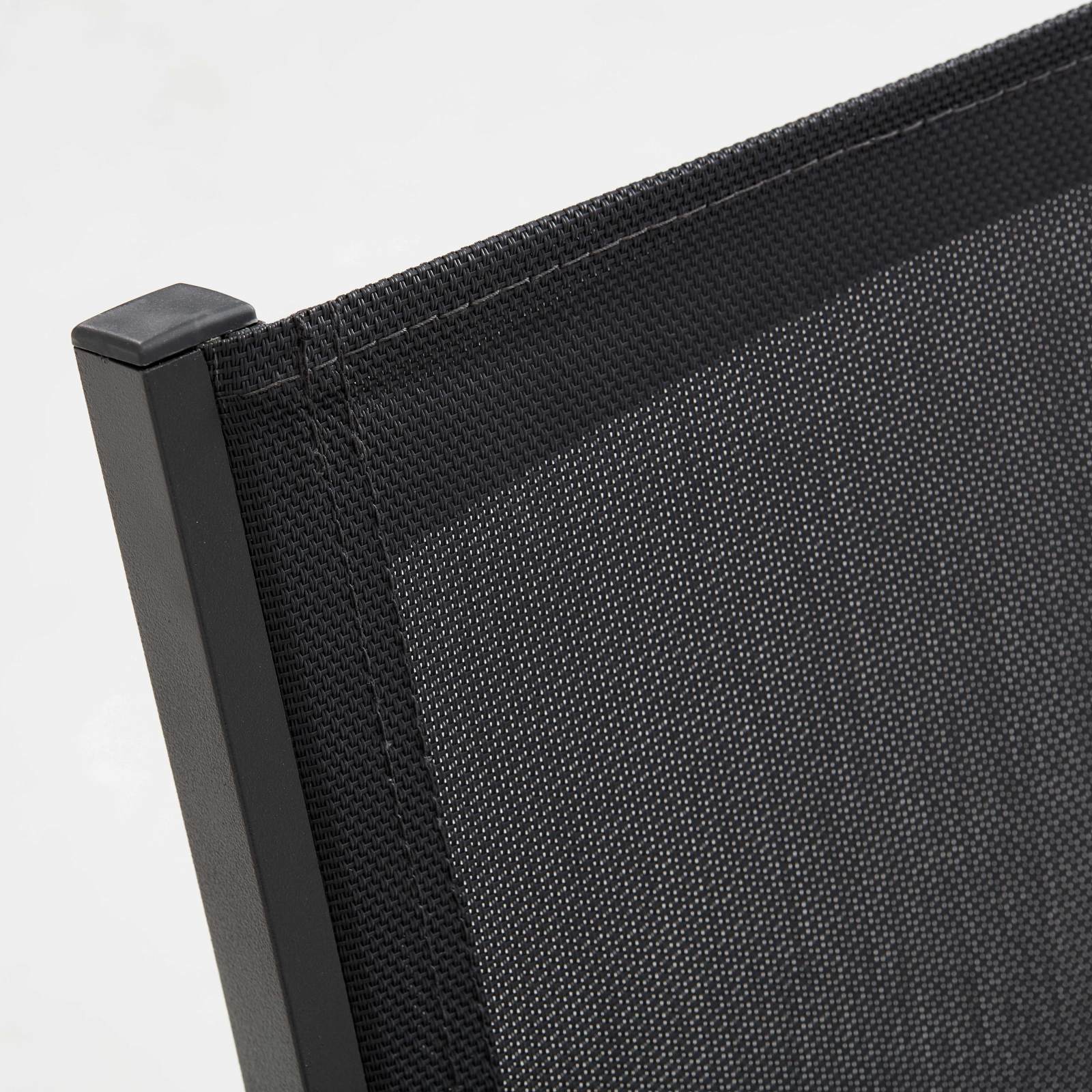 Table de jardin 8 places en aluminium et céramique motif Tilt