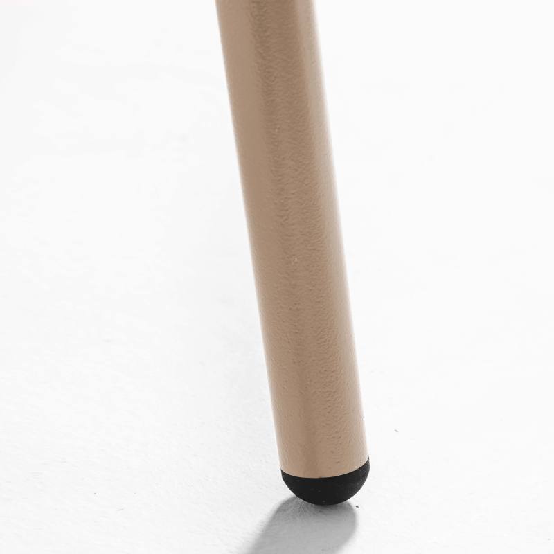 Fauteuil de jardin bas en métal (3/5)