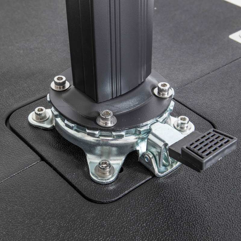 Dalle de parasol à lester sur roues 100L