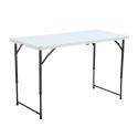 Table Pliante Blanche 122 x 61 x 74 cm