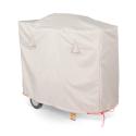 Housse barbecue rectangulaire 150 x 60 x 90 cm taupe