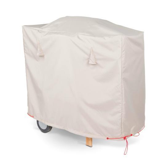 Housse barbecue rectangulaire 150 x 60 x 90 cm taupe