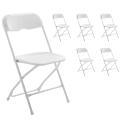 Lot de 6 chaises pliantes