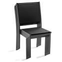 Table de jardin rectangulaire extensible en aluminium avec 6 chaises et 2 chaises avec accoudoirs