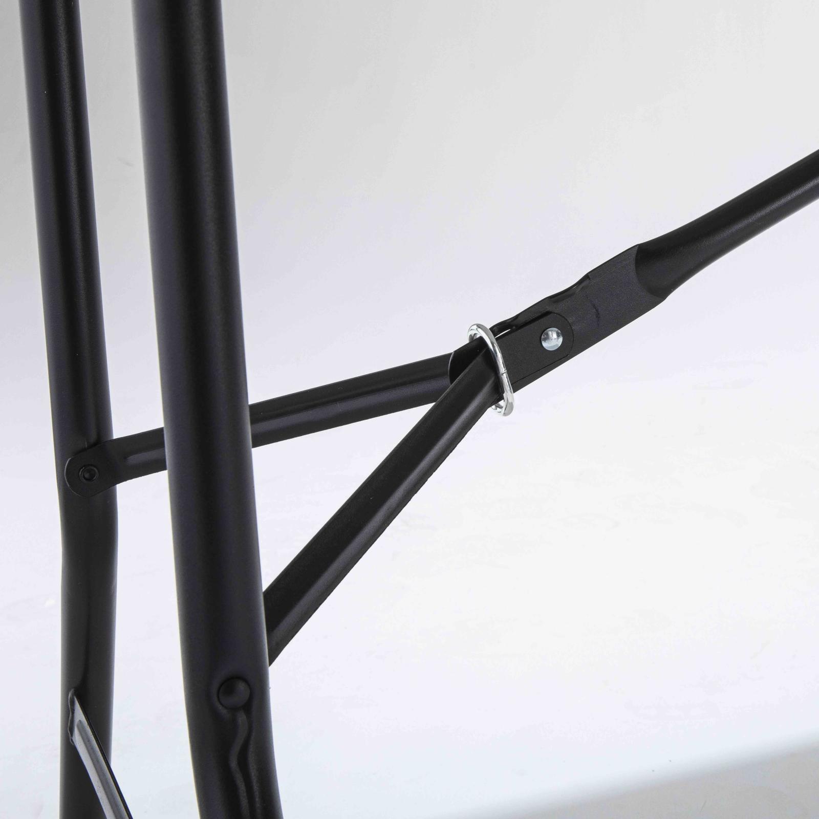 Table de jardin pliante 180cm 8 places buffet traiteur extérieure - Blanc - 180cm x 74cm x 75cm