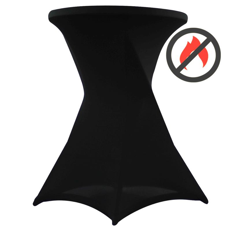Housse de mange-debout traitée M1 noire 110x80 cm
