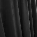 Nappe pour table ronde 180cm élastique noire