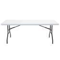 Table pliante 200cm 10 places Monobloc