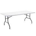 Table pliante 200cm 10 places Monobloc
