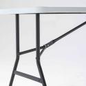 Table pliante 200cm 10 places Monobloc