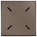 Plateau de table carré 60 x 60 cm en HPL