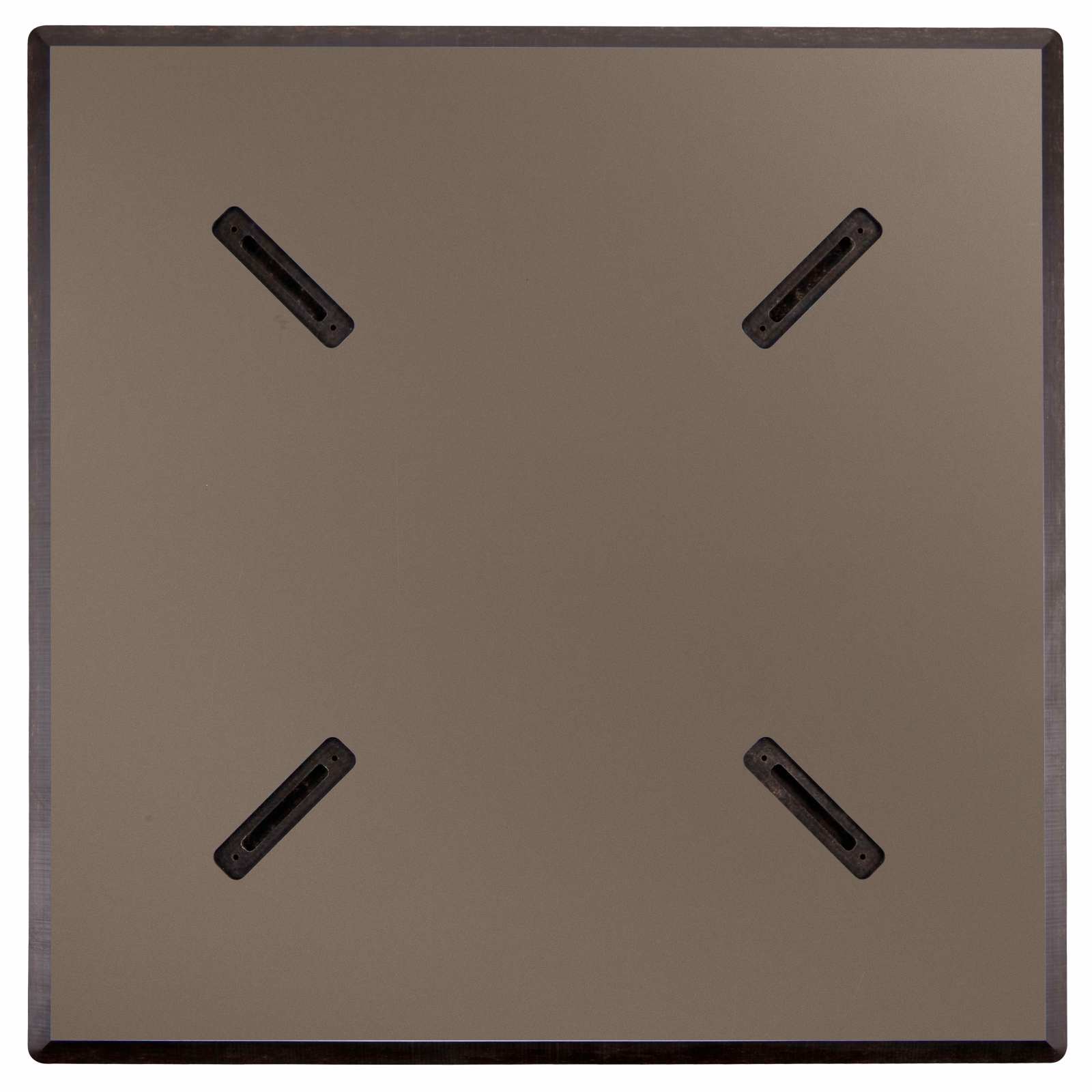 Plateau de table carré 60 x 60 cm en HPL