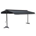 Store double pente avec coffre 3 x 4 m