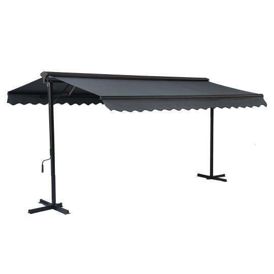 Store double pente avec coffre 3 x 4 m