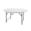Nappe élastique pour table ronde 150cm noire