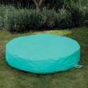 Housse vide pour coussin de jardin plat (Ø115 x H.20 cm)